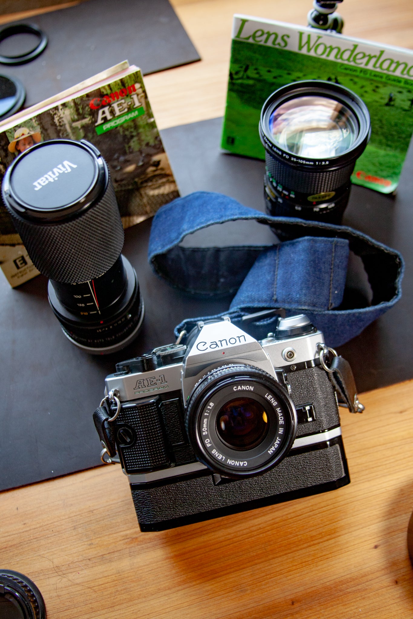 AE-1 Camara Vintage 35 mm