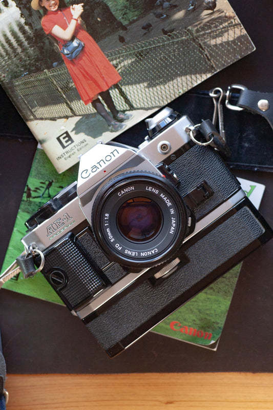 AE-1 Camara Vintage 35 mm