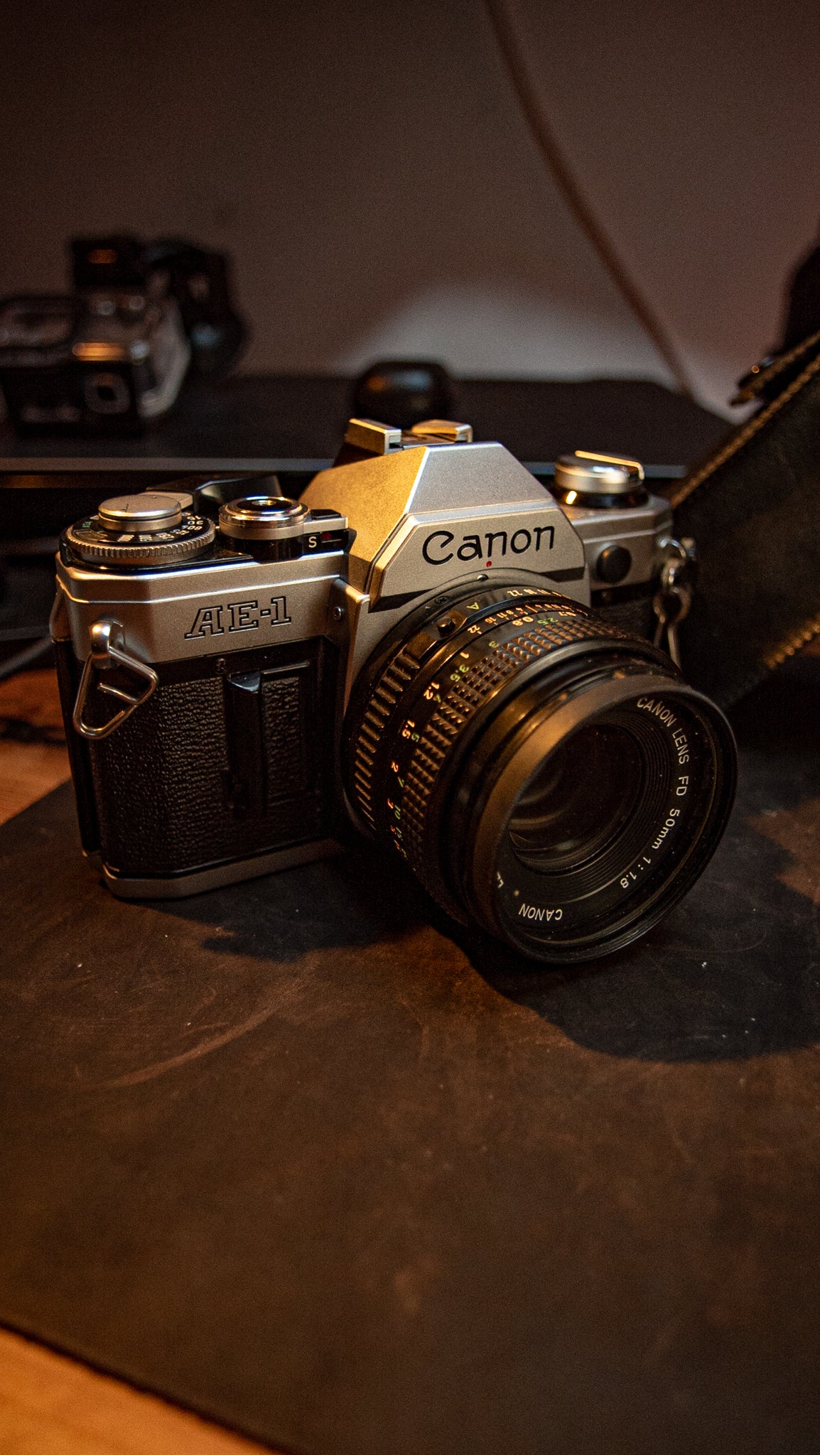 Lote Vintage Canon A-Series