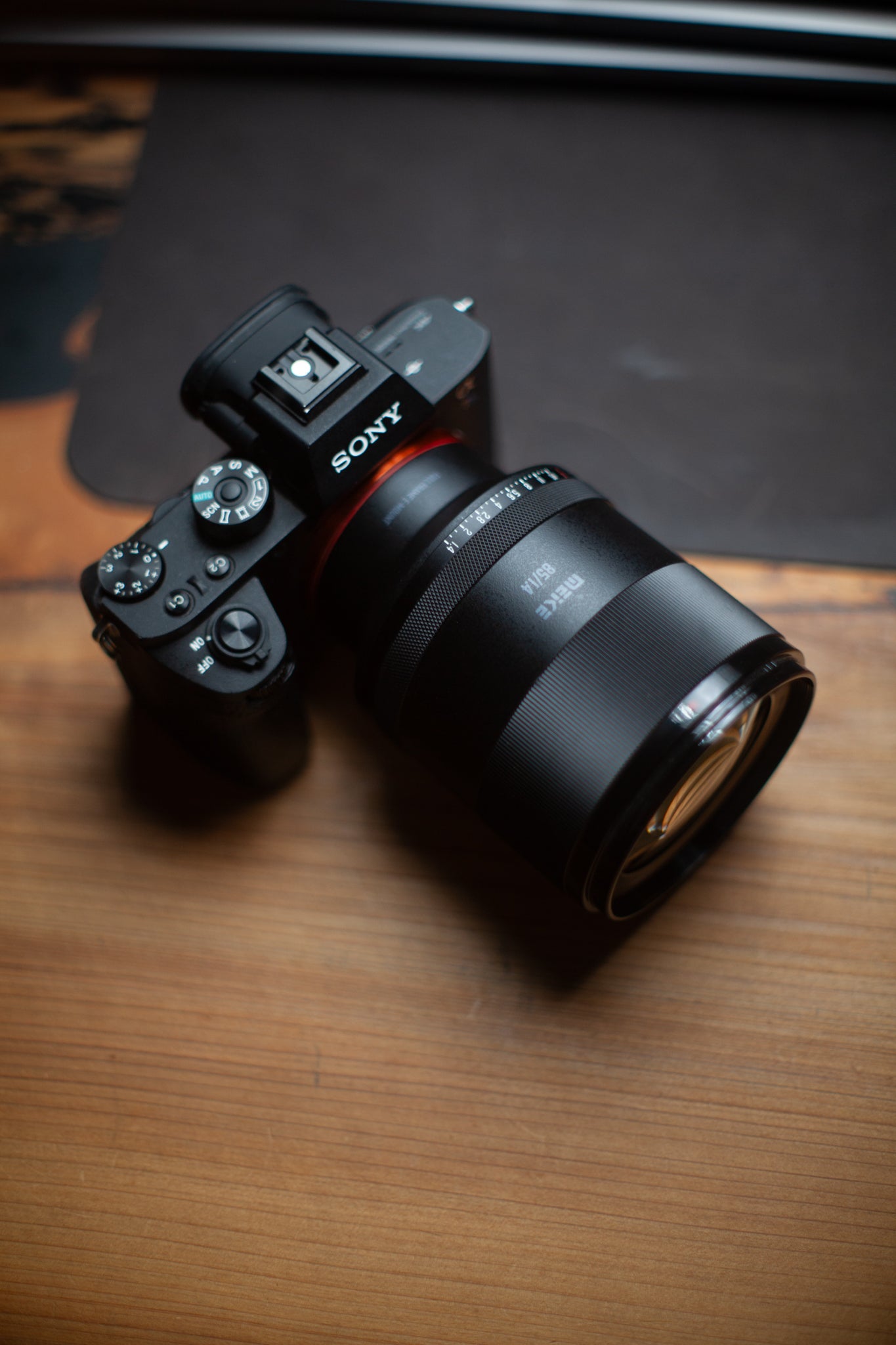 Sony A7S II + Meike 85mm f/1.4 Full Frame
