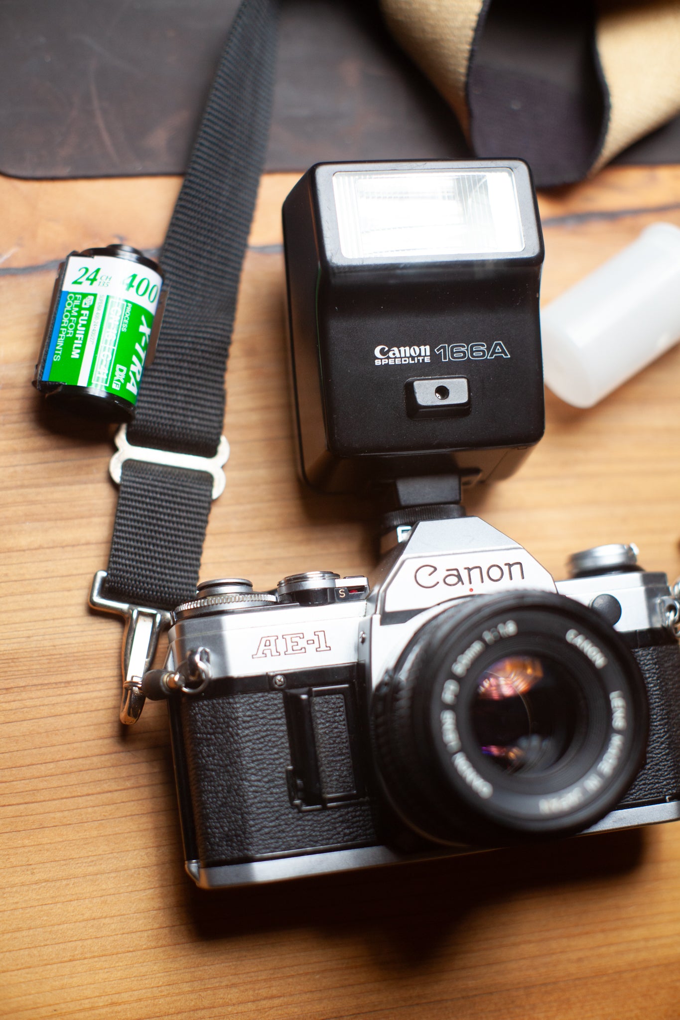 Ae-1 35mm Con Lente 50mm F/1.8