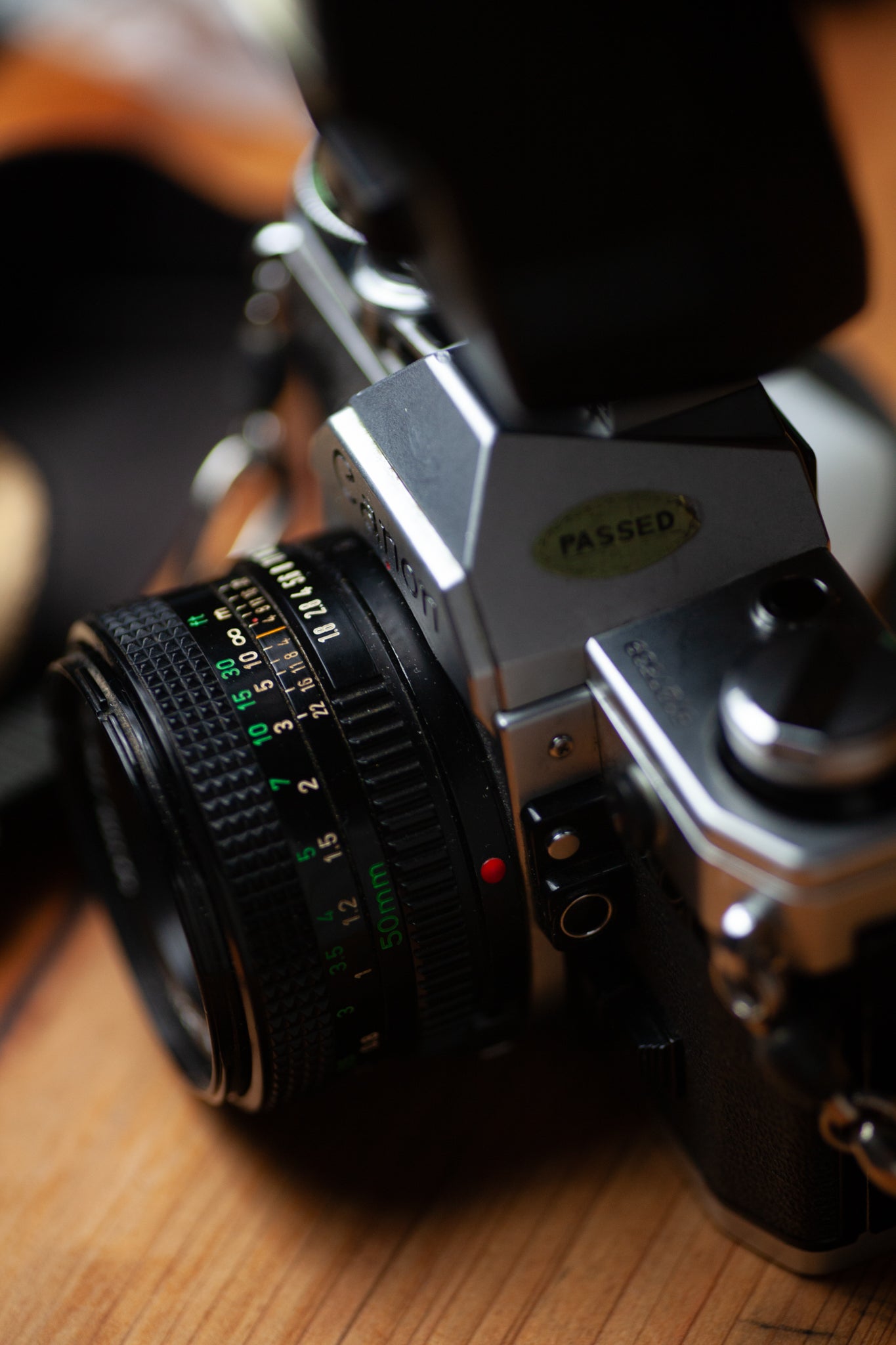 Ae-1 35mm Con Lente 50mm F/1.8