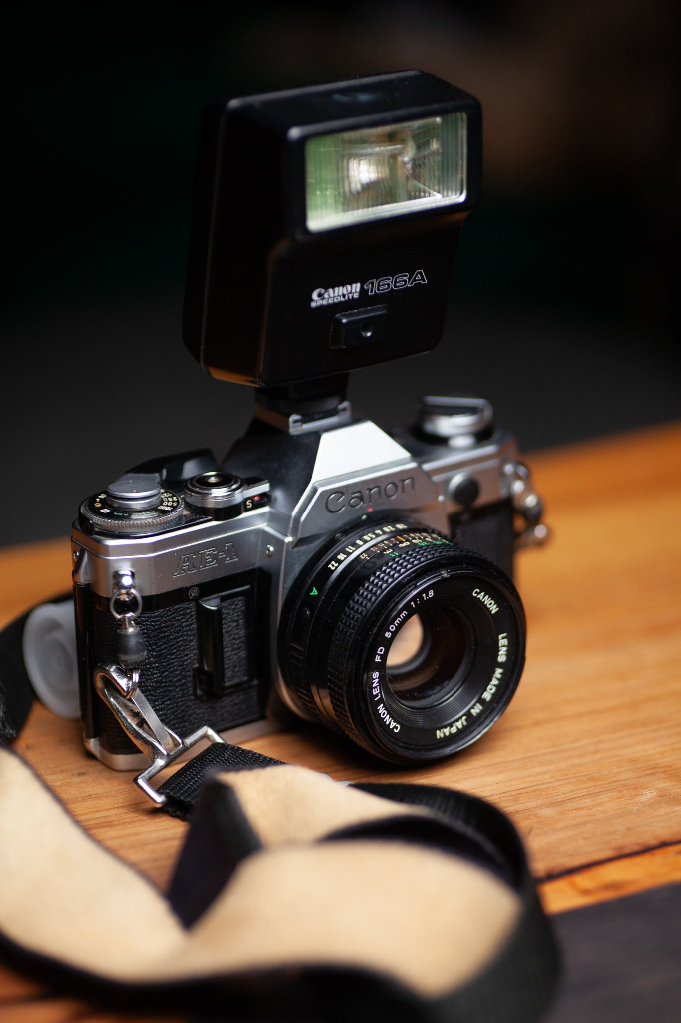 Ae-1 35mm Con Lente 50mm F/1.8