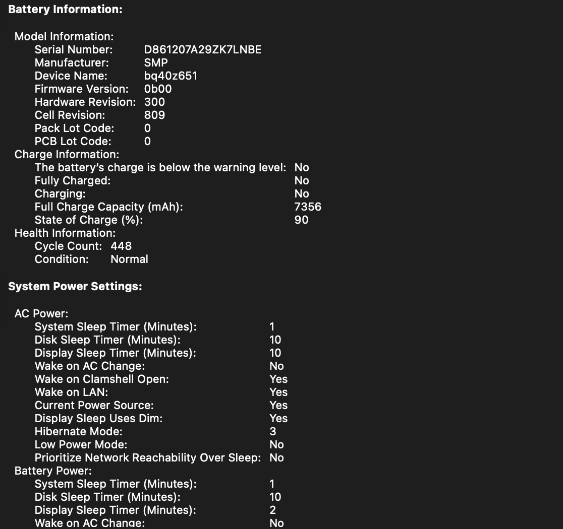 MacBook Pro 16" (2019) – Intel Core i7 / 16GB RAM / 512GB SSD