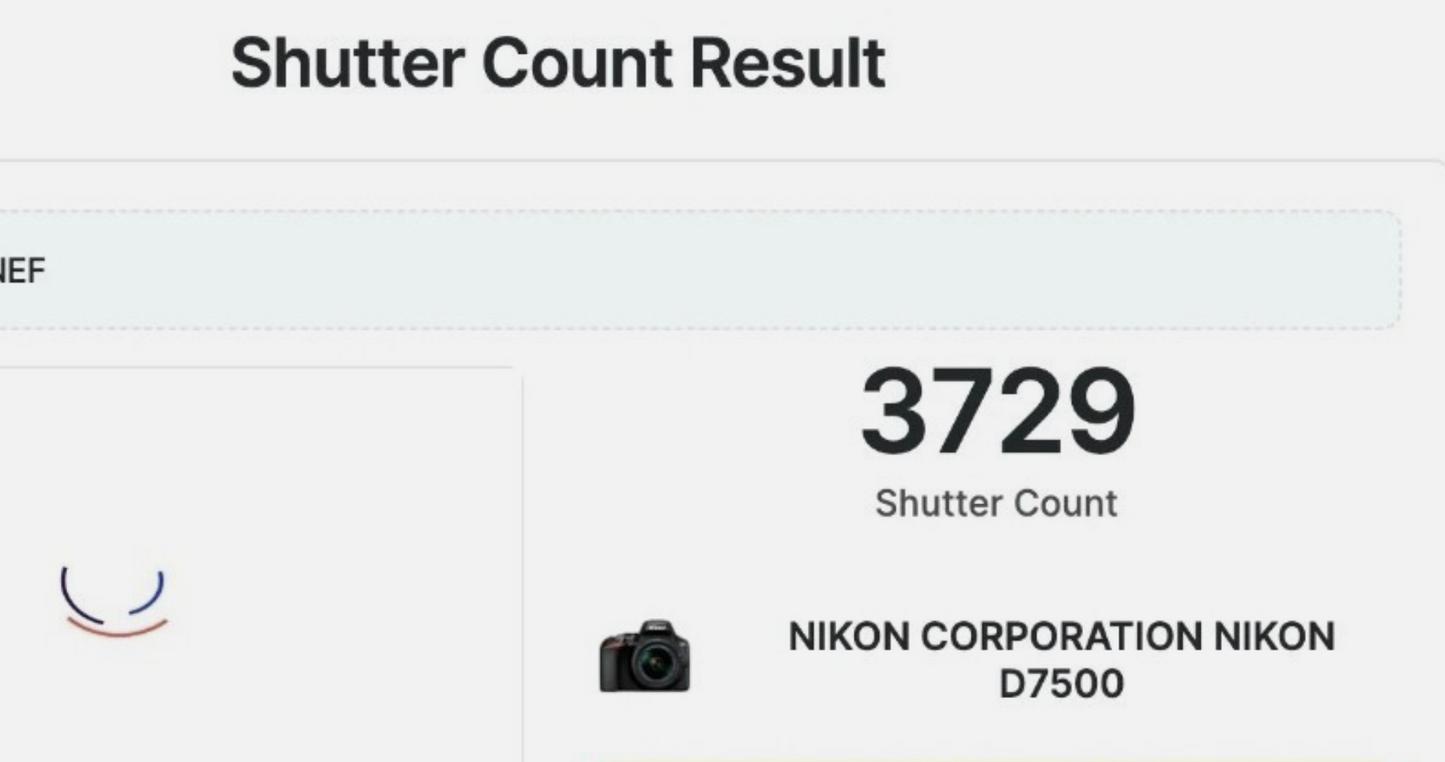 Nikon D7500 — Cámara DSLR APS-C de Gama Alta (Solo Cuerpo) 3729 disparos