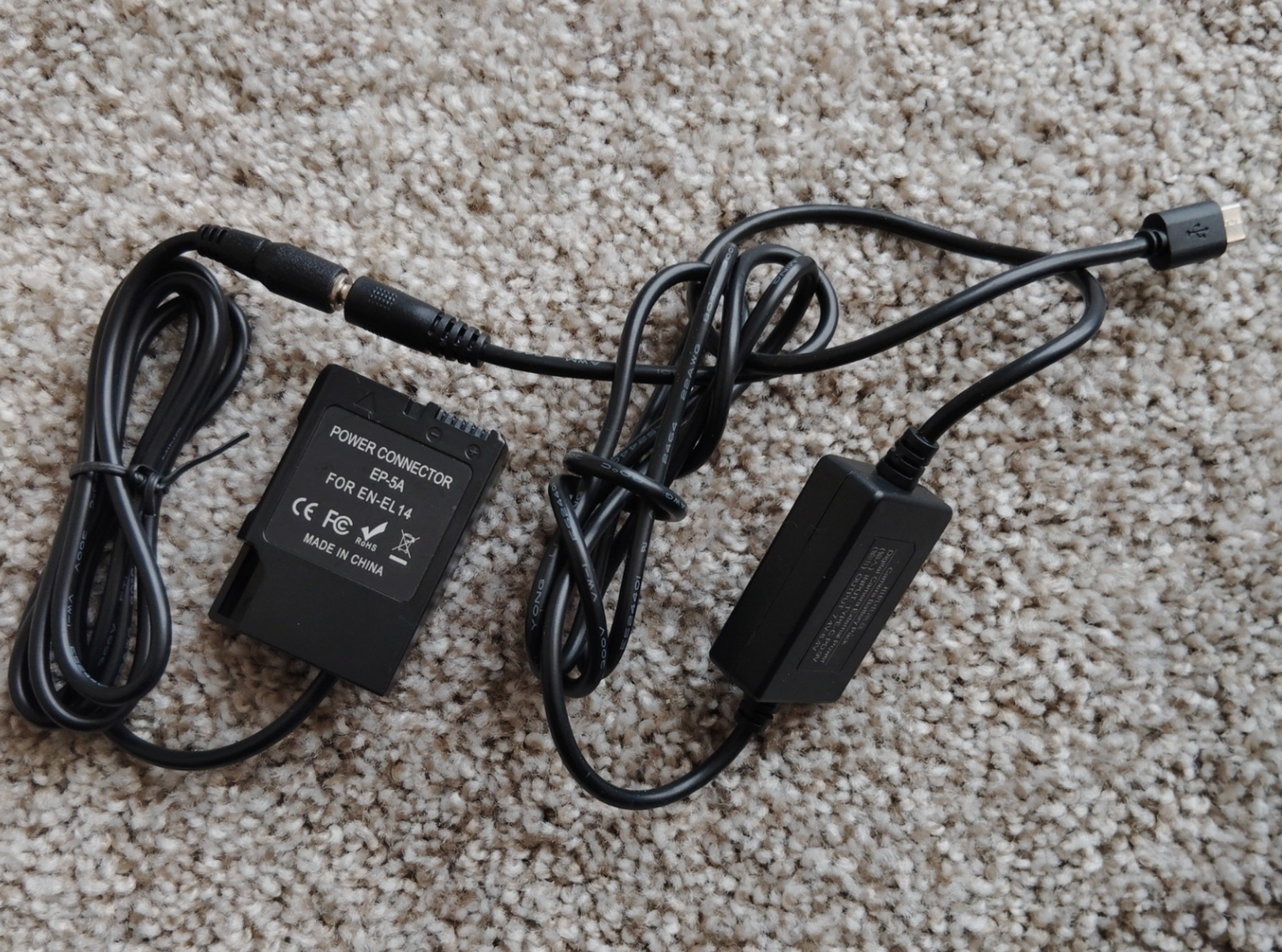 Nikon EP-5A – Adaptador de corriente para EN-EL14