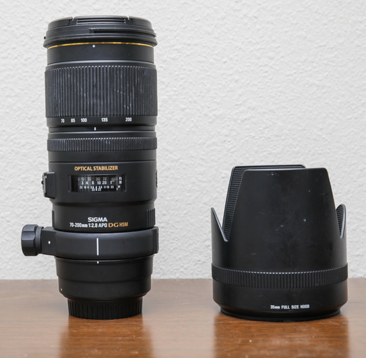 Sigma 70-200mm f/2.8 APO DG HSM with Optical Stabilizer – Canon EF mount