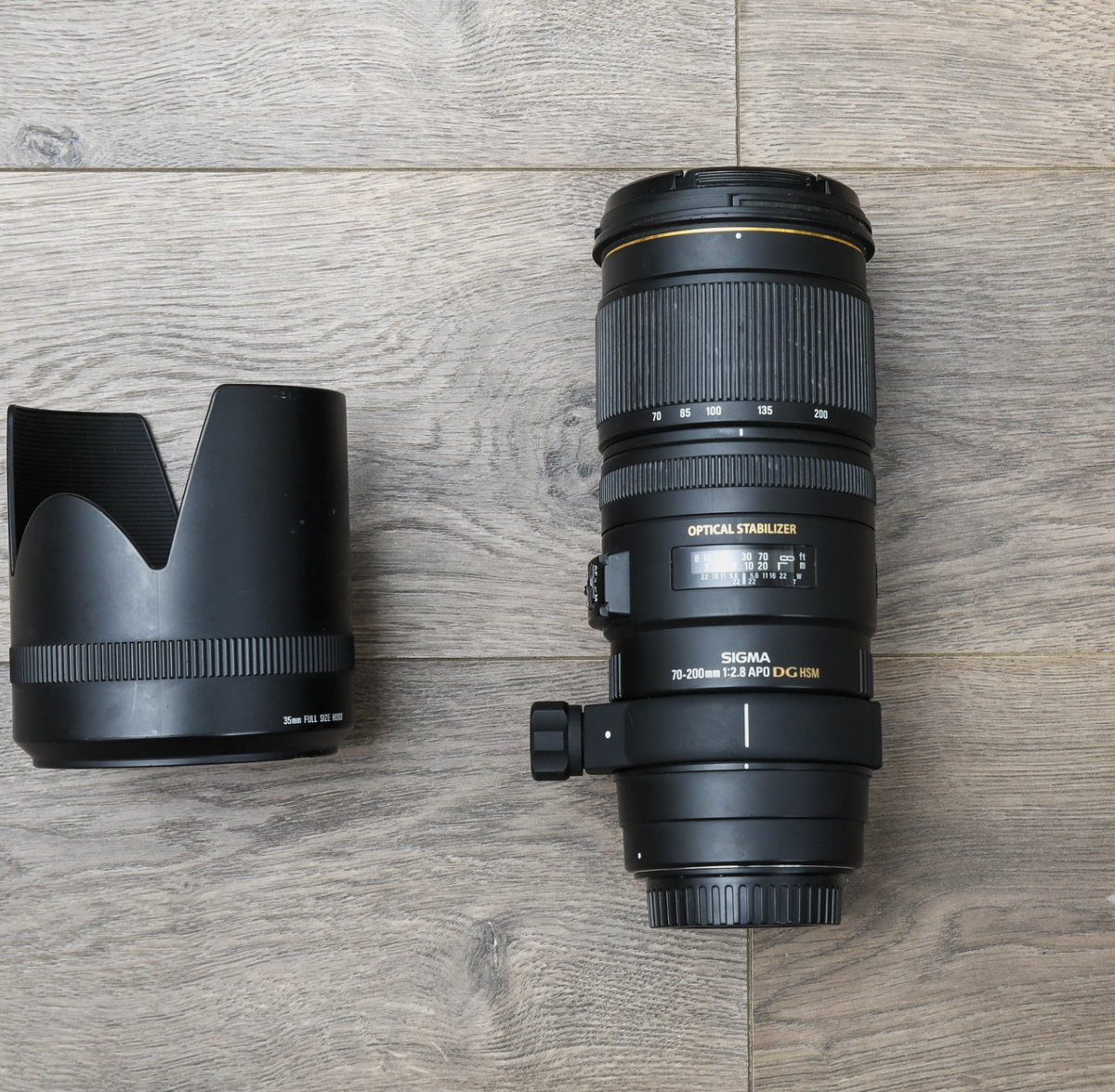 Sigma 70-200mm f/2.8 APO DG HSM with Optical Stabilizer – Canon EF mount