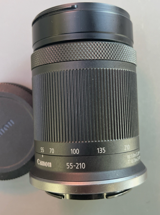 Canon RF-S 55-210mm f/5-7.1 IS STM – Telezoom Compacto para Canon RF APS-C
