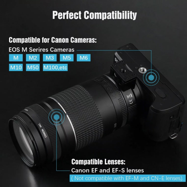 Adattatore per Obiettivi Minolta MD a Fotocamere Canon EOS R Adattatore per Obiettivi Minolta MD a Fotocamere Canon EOS R
