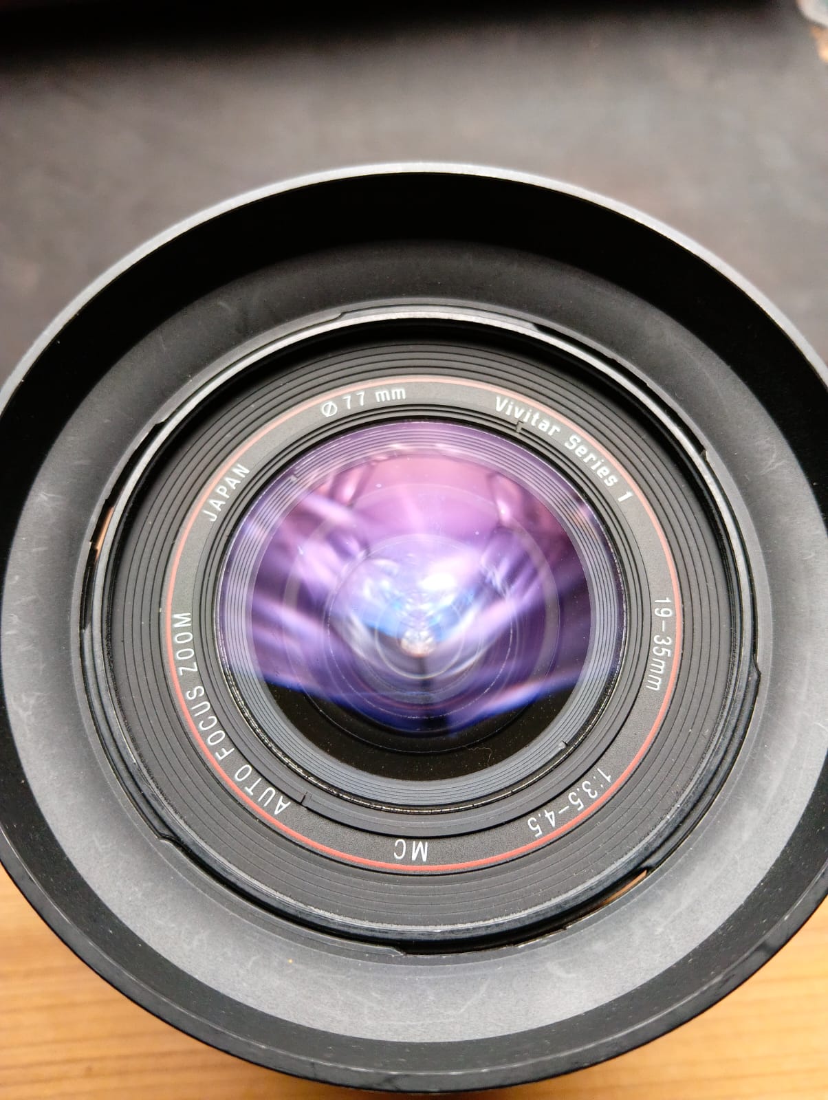 Canon t3 Con lente Vivitar 19-35mm