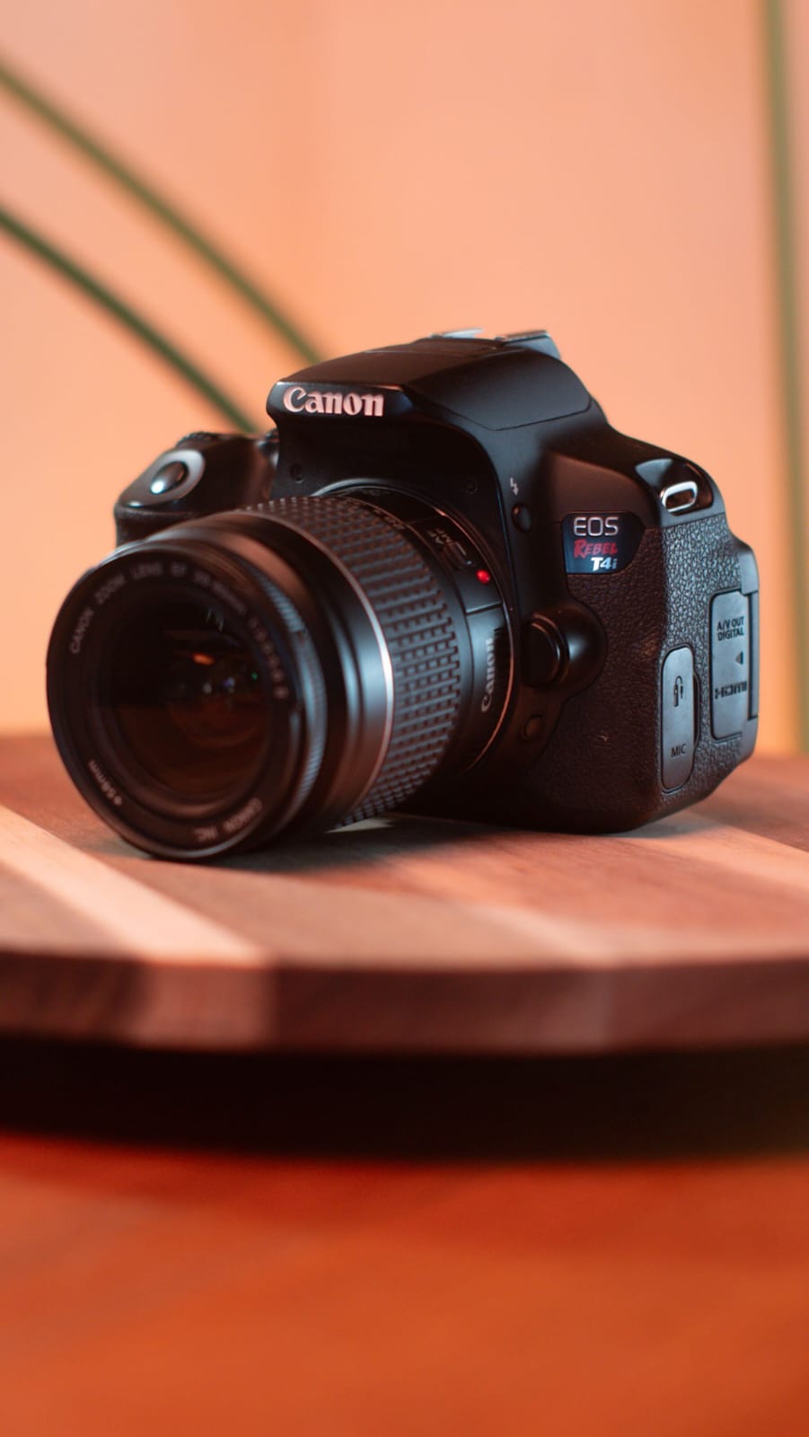 Canon EOS Rebel T4i + Canon EF 28-80mm